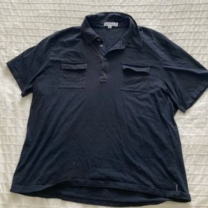 Calvin Klein black polo shirt